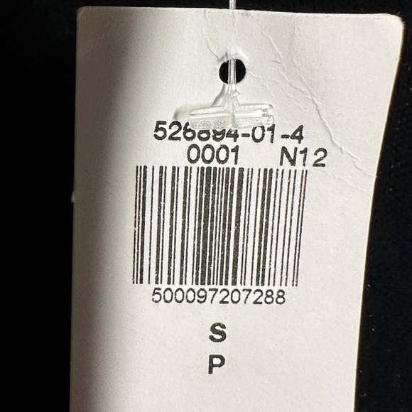 NWT Old Navy - Black velour maxi dress - Picture 3 of 4